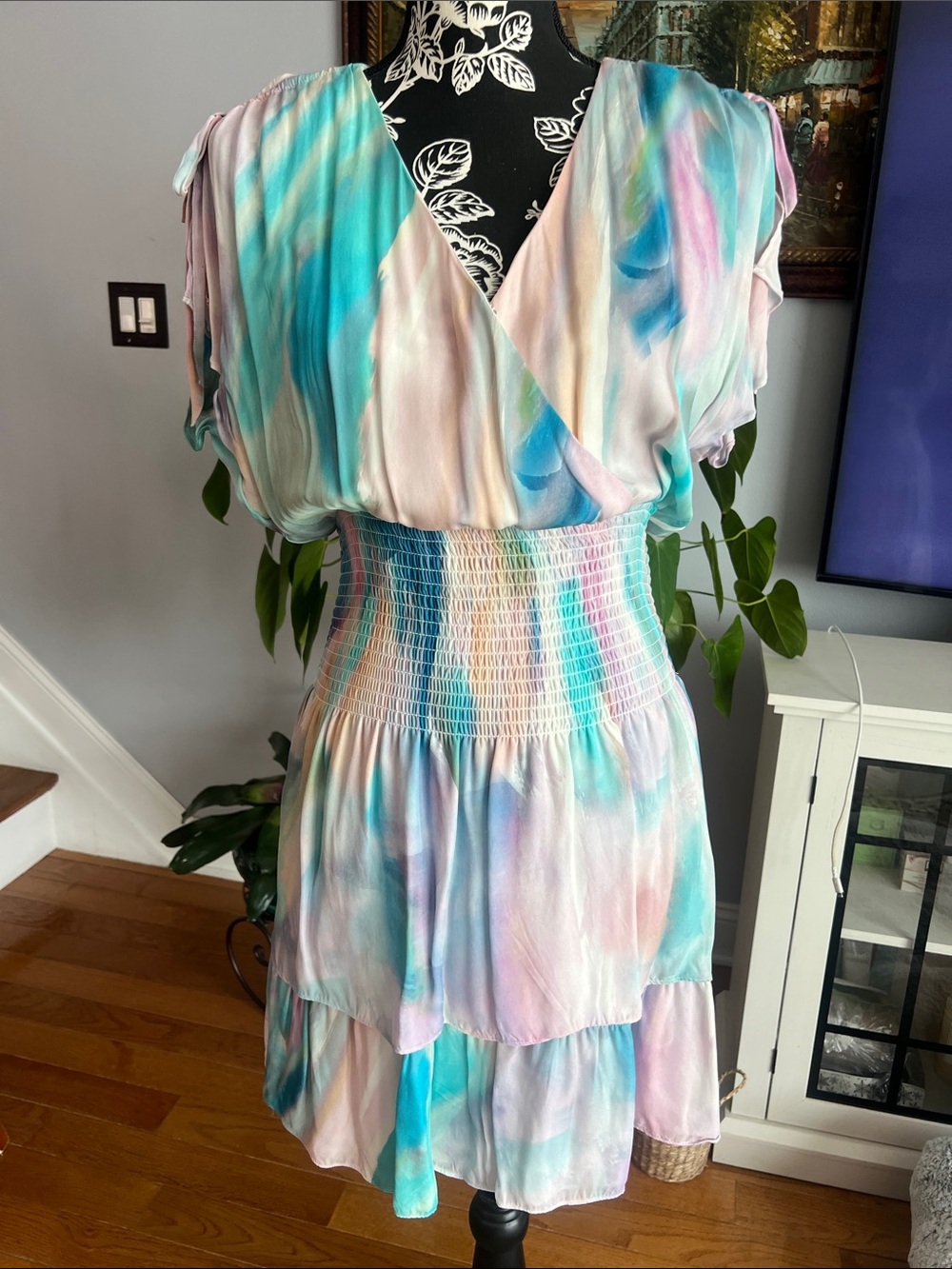 NWOT Parker silk dress